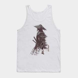 The Samurai Warrior - Anime Art Tank Top